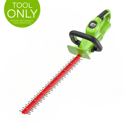 24V 22" Cordless Battery Hedge Trimmer 2800 SPM (Tool Only)