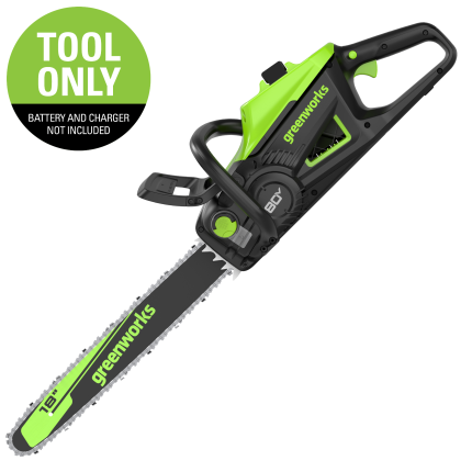 80V 18" Cordless Battery Chainsaw w/ Two Extra Chains (Tool-Only)